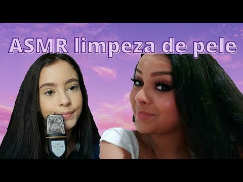 ASMR LIMPEZA PELE COM @Baueny Barroco DERMATOLOGISTA