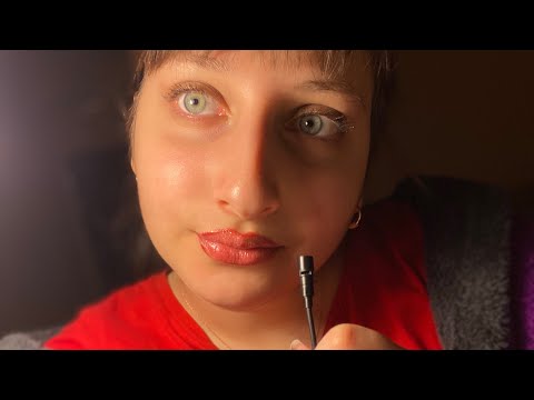Asmr mouth sounds+inaudible whispering