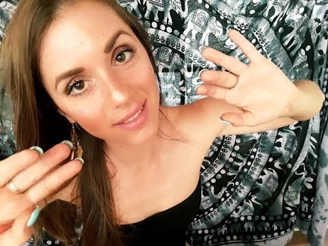 ASMR - Hand Movements and Face Touching to calm You down