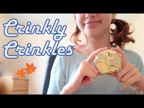 [ASMR] Crinkly Crinkles No Talking ♦ feat. small birdies and fat otters