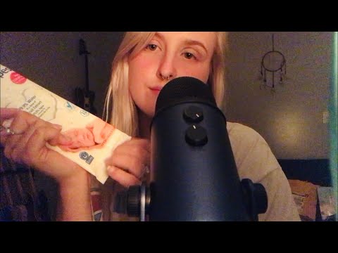 ASMR FREE BABY STUFF UNBOXING | tapping crinkles scratching lid sounds whispering