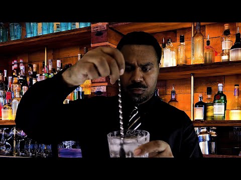 ASMR Bartender Roleplay with Jazz Music Ambience