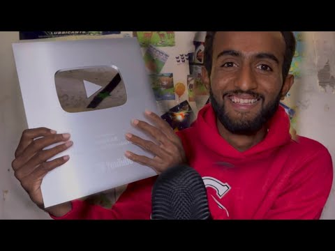 ASMR Unboxing Silver Play Button 😍