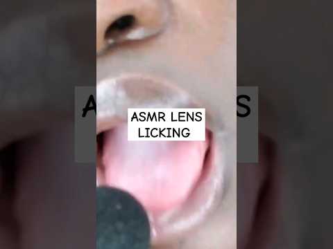 ASMR ⚠️ This or that? which sound gives you tingles lens licking asmr fast and aggressive