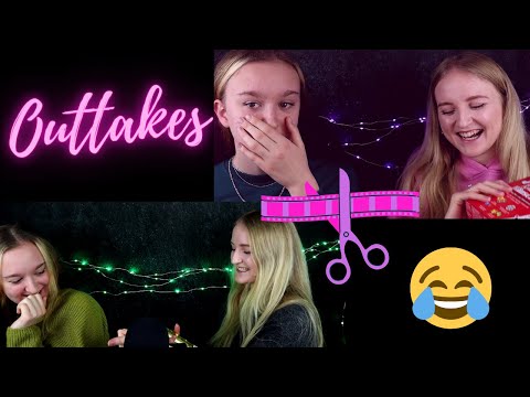 OUTTAKES mit meiner SCHWESTER 🙈😂  (Vorsicht! kein ASMR - nur Bloopers 🤪) (deutsch/german)