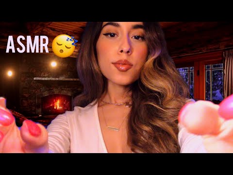 ASMR Hand Hypnosis/ SemiFast Finger Fluttering with Sounds (relaxing)🧡