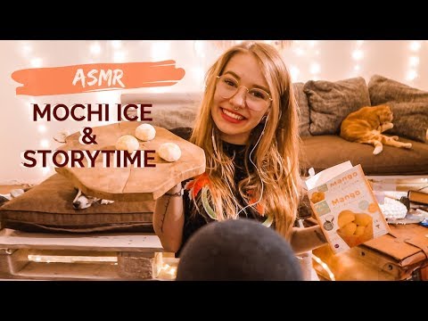 Eating MOCHI Ice + A Little STORYTIME (deutsch/german, ENG. subitles)