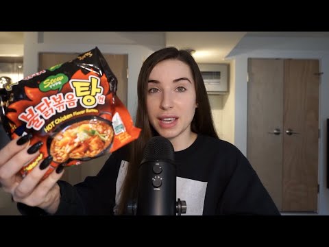 ASMR | Spicy Noodle Challenge [Major FAIL]