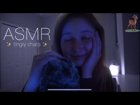 ASMR ✨Tingle Chats✨ For those who LOVE Hand Movements, Camera Tracing, and Up-Close Whispers!