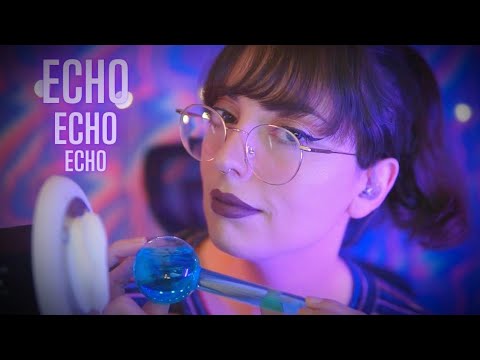 Echo ASMR ~ fast-paced ~ 25 triggers