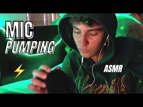 ASMR | FAST & AGGRESSIVE MIC PUMPING 🌿 (slow + fast)