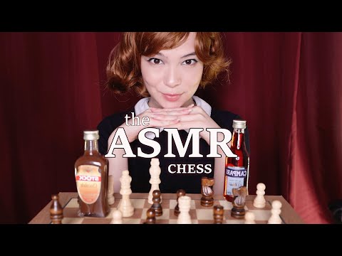 ASMR CHESS ♟️ Inspired by The Queen's Gambit
