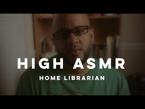 HIGH ASMR | Easily Distracted Home Librarian Helps You | TingleTastic