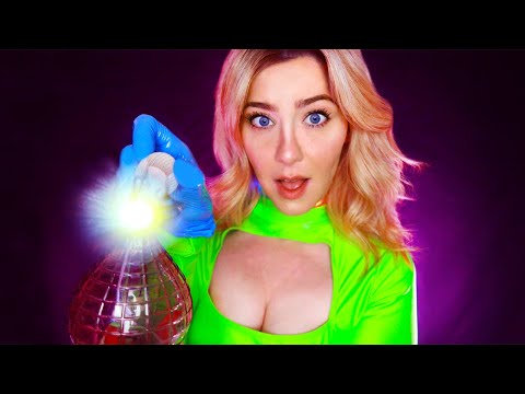 ASMR AWKWARD ALIEN DOES STUFF TO YOU?!...👽 Alien Examination Roleplay