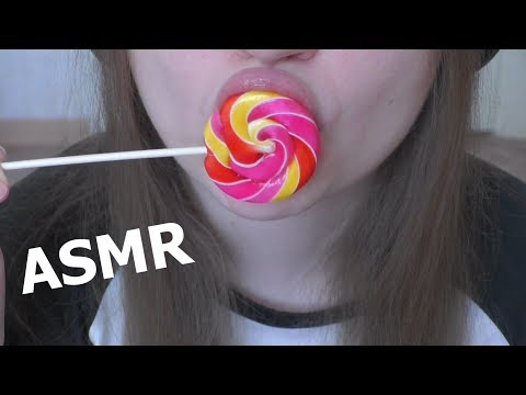 ASMR lollipop mouth sounds NO TALKING