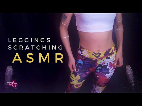 ASMR | Fast & Aggressive Leggings Scratching | Ear to Ear (No Talking)