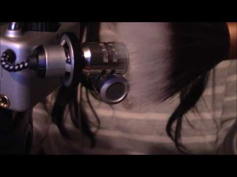 Asmr - Let me help you relax / sleep  - Whispering and brushing the zoom h5 mic