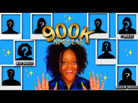 ASMR ✨900K SPECIAL ANNOUNCEMENT 🎉 [CLICK HERE 💙✨]