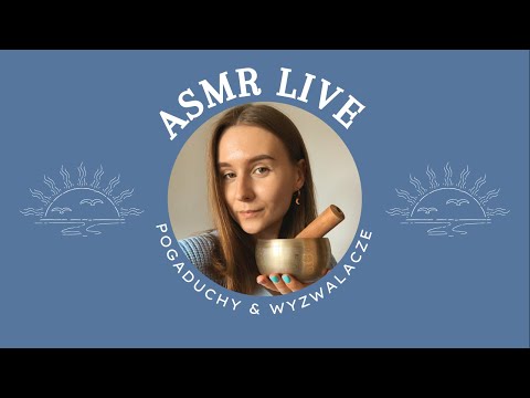 ASMR wieczorny LIVE #2 😴 (na sen & relaks) asmr po polsku 🌙