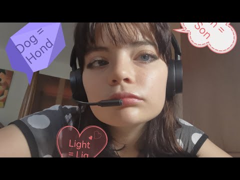 {ASMR} Saying Things In English Then Afrikaans ⚠️Breathing⚠️