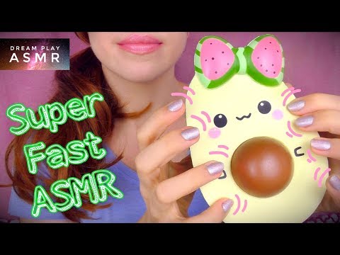 ★ASMR★ Super FAST ASMR - extreme Squishy Tapping | Dream Play ASMR