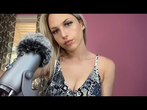 ASMR Repeating Trigger Words w/New Mic🤩