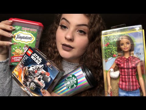 ASMR Gifts I Got Others For Christmas ✰ (Whispering, Tapping, Crinkles)