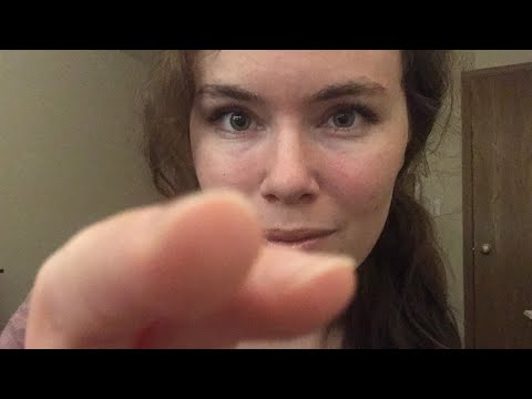 ASMR Whisper Ramble w Gum Chewing (Hand movements, mouth sounds, whisper!)