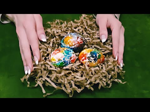 Easter Eggs Decorating 🥚 ASMR | Whisper | Crinkly