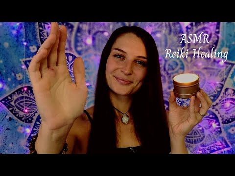 reiki asmr ~ old energy & past trauma healing (ear to ear relaxation for sleep, peace & love)