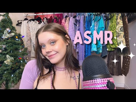 ASMR | JEWELRY SOUNDS & Distracting My Kitty 🐱💗 + Hand Movements & Mouth Sounds SUPER CHAOTIC✨