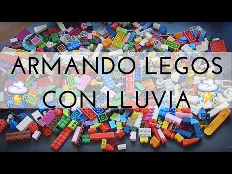 ASMR ARGENTINA/ ARMAMOS LEGOS CON LLUVIA💤⛈ (SIN HABLAR)