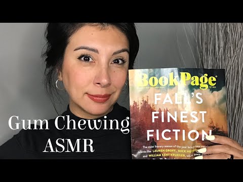 ASMR: Bookish Nonsense from Crinkly Bookpage with Gum Chewing