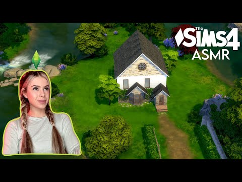 ASMR SIMS 4 SPEED BUILD (Whispered Voiceover) | Building a House For Less Than $20,000
