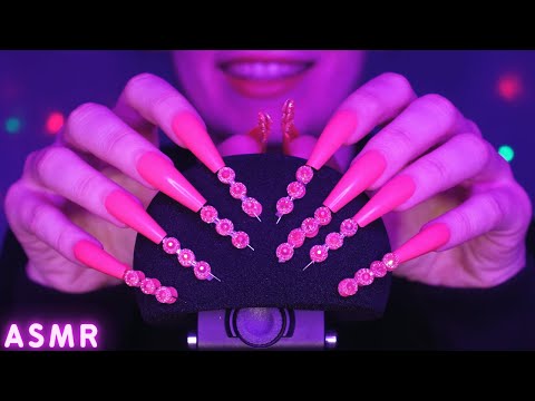 ASMR Fast & Aggressive Mic Scratching with 15 DIFFERENT MICS 🎤 Covers & Nails 💙 No Talking for Sleep