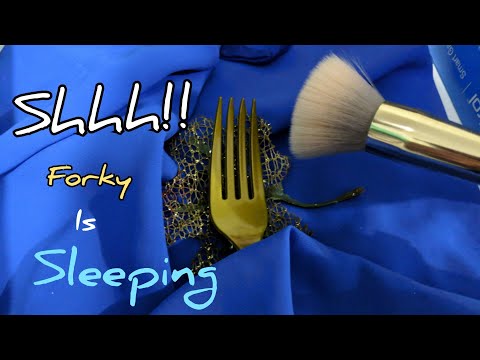 Tucking in A Fork For Bed ~ I GET SLAPPED (lofi asmr alysaa style video)