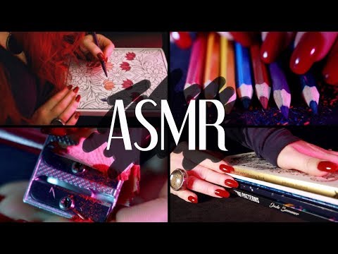 ASMR 🌟 Coloring Special 🌟 2 Hours + NO TALKING