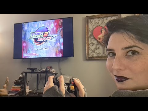 ASMR | POV Hanging Out with your Girlfriend Playing a GameCube Game~ Soft Spoken, clicking, humming