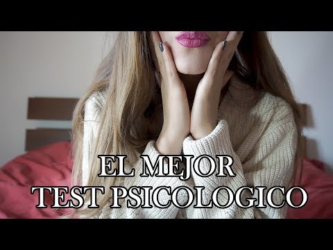 ⭐️ ASMR Español ⭐️ | ROLEPLAY PSICOLOGA | Impresionante  test psicológico de personalidad