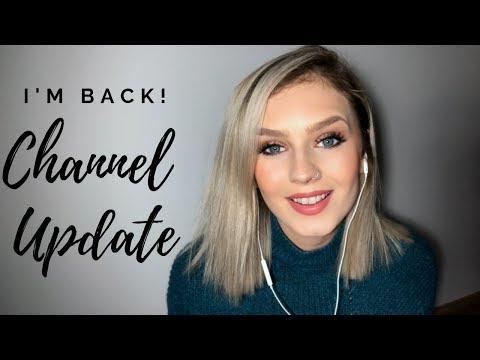 ASMR | I'M BACK! Where Have I Been? Channel Update Whilst Tapping (Gentle & Harsh)