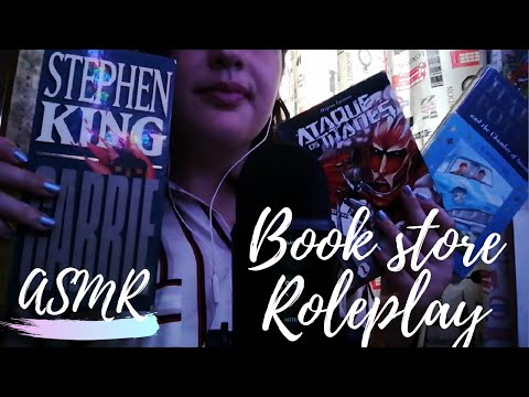 ASMR Book store roleplay