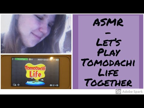 ASMR - Let's Play Tomodachi Life together