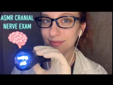 ASMR | Cranial Nerve Exam 🧠 | Latex Gloves, Tapping, Soft Spoken Roleplay