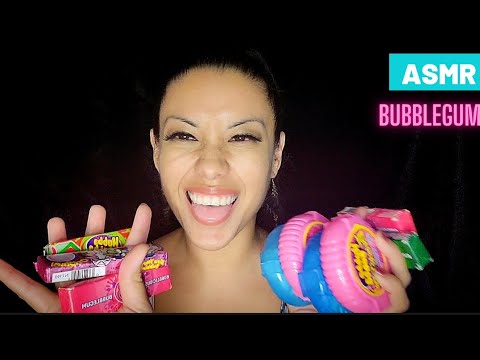 ASMR| Bubble Gum Chewing Sounds Mouth Sounds #whispering