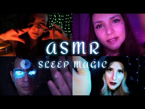 [ASMR] Sleep Magic in 4 Different Languages... Finnish, German, Hindi and Croatian