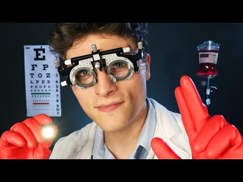[ASMR] The MOST Realistic Cranial Nerve Exam Roleplay EVER 👁️ (4K)