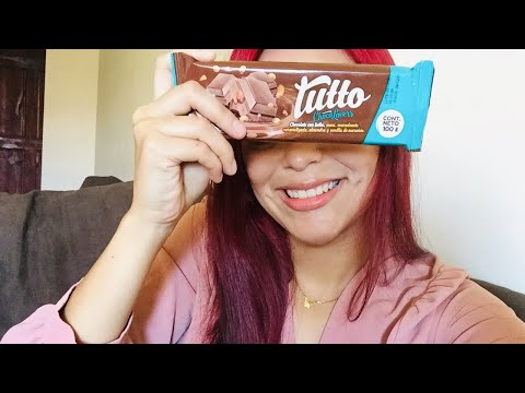 ASMR | Comiendo chocolate Tutto 😍🍫