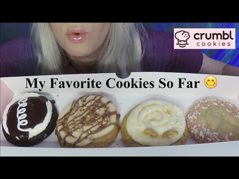 FAVORITE Crumbl Cookies EVER | Snickers, Honey Cake, Mallow Cupcake, Cake Batter Blondie | Whispered