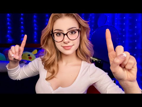 ASMR for ADHD Focus on ME, Follow my Instructions ⚡ Focus Games, Fast & Aggressive ⚡