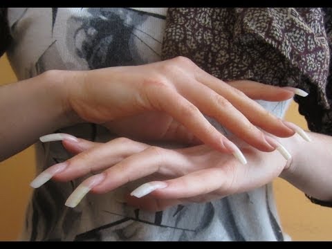 Nails care and oil massage - (video 59 FULL VERSION)